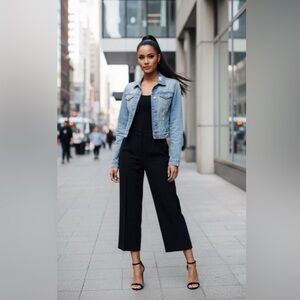 (#148)AMERICAN EAGLE Distressed Jean Jacket